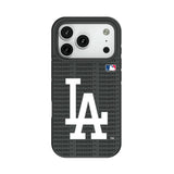 LA Dodgers Text Backdrop Bump Phone Case for Apple iPhone