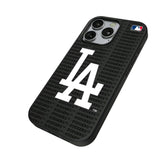 LA Dodgers Text Backdrop MagSafe Compatible Phone Case for Apple iPhone