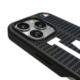 LA Dodgers Text Backdrop MagSafe Compatible Phone Case for Apple iPhone