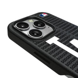 LA Dodgers Text Backdrop MagSafe Compatible Phone Case for Apple iPhone