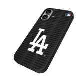 LA Dodgers Text Backdrop MagSafe Compatible Phone Case for Apple iPhone