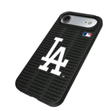 LA Dodgers Text Backdrop MagSafe Compatible Phone Case for Apple iPhone