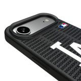 LA Dodgers Text Backdrop MagSafe Compatible Phone Case for Apple iPhone