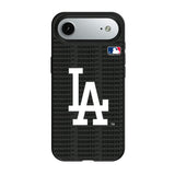 LA Dodgers Text Backdrop MagSafe Compatible Phone Case for Apple iPhone