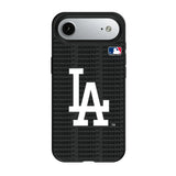 LA Dodgers Text Backdrop MagSafe Compatible Phone Case for Apple iPhone