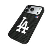LA Dodgers Text Backdrop MagSafe Compatible Phone Case for Apple iPhone