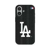 LA Dodgers Text Backdrop MagSafe Compatible Phone Case for Apple iPhone