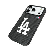 LA Dodgers Text Backdrop MagSafe Compatible Phone Case for Apple iPhone