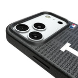 LA Dodgers Text Backdrop MagSafe Compatible Phone Case for Apple iPhone