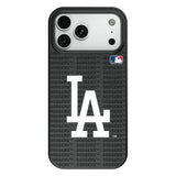 LA Dodgers Text Backdrop MagSafe Compatible Phone Case for Apple iPhone