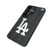 LA Dodgers Text Backdrop MagSafe Compatible Phone Case for Samsung Galaxy