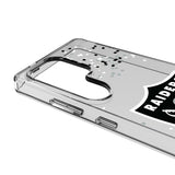 Las Vegas Raiders Confetti Clear Phone Case for Samsung Galaxy