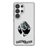 Las Vegas Raiders Deco Clear Phone Case for Samsung Galaxy