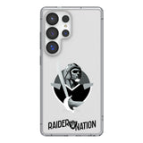 Las Vegas Raiders Deco Clear Phone Case for Samsung Galaxy