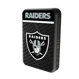 Las Vegas Raiders Endzone Plus Wireless Mag Power Bank