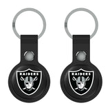 Las Vegas Raiders Insignia Black Airtag Holder 2-Pack