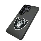 Las Vegas Raiders Linen MagSafe Compatible Phone Case for Samsung Galaxy 26 Series
