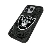 Las Vegas Raiders Paisley MagSafe Compatible Phone Case for Apple iPhone