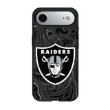Las Vegas Raiders Paisley MagSafe Compatible Phone Case for Apple iPhone