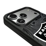 Las Vegas Raiders Paisley MagSafe Compatible Phone Case for Apple iPhone