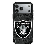 Las Vegas Raiders Paisley MagSafe Compatible Phone Case for Apple iPhone