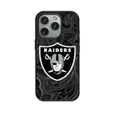 Las Vegas Raiders Paisley MagSafe Compatible Phone Case for Apple iPhone