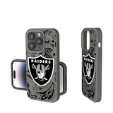 Las Vegas Raiders Paisley Soft Touch Phone Case for Apple iPhone