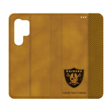 Las Vegas Raiders Personalized Burn Folio Phone Case for Samsung Galaxy