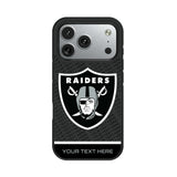 Las Vegas Raiders Personalized EndZone Plus Bump Phone Case for Apple iPhone 17 Series