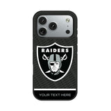 Las Vegas Raiders Personalized EndZone Plus Bump Phone Case for Apple iPhone