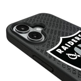 Las Vegas Raiders Personalized EndZone Plus Bump Phone Case for Apple iPhone
