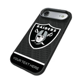 Las Vegas Raiders Personalized EndZone Plus Bump Phone Case for Apple iPhone