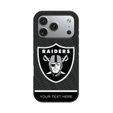 Las Vegas Raiders Personalized EndZone Plus Bump Phone Case for Apple iPhone
