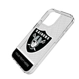 Las Vegas Raiders Personalized EndZone Plus Clear Phone Case for Apple iPhone