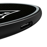 Las Vegas Raiders Personalized Endzone Solid 15-Watt Wireless Charger