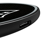 Las Vegas Raiders Personalized Endzone Solid 15-Watt Wireless Charger