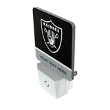 Las Vegas Raiders Personalized Endzone Solid Night Light 2-Pack