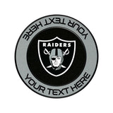 Las Vegas Raiders Personalized Endzone Solid PopSockets Magnetic Phone Grip and Stand