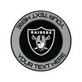 Las Vegas Raiders Personalized Endzone Solid PopSockets Magnetic Phone Grip and Stand