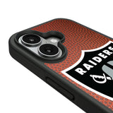 Las Vegas Raiders Personalized Football Bump Phone Case for Apple iPhone