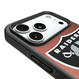 Las Vegas Raiders Personalized Football Bump Phone Case for Apple iPhone