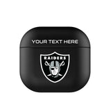 Las Vegas Raiders Personalized Insignia AirPod Case Cover