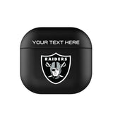 Las Vegas Raiders Personalized Insignia AirPod Case Cover