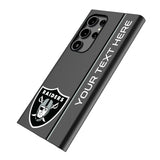 Las Vegas Raiders Personalized Sidebard MagSafe Compatible Phone Case for Samsung Galaxy
