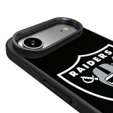 Las Vegas Raiders Personalized Stripe Bump Phone Case for Apple iPhone