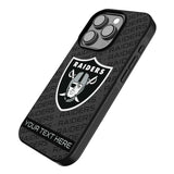 Las Vegas Raiders Personalized Tilt Bump Phone Case for Apple iPhone