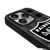 Las Vegas Raiders Plaid MagSafe Compatible Phone Case for Apple iPhone