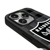 Las Vegas Raiders Plaid MagSafe Compatible Phone Case for Apple iPhone
