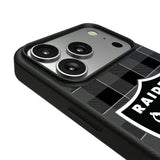 Las Vegas Raiders Plaid MagSafe Compatible Phone Case for Apple iPhone