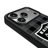 Las Vegas Raiders Plaid MagSafe Compatible Phone Case for Apple iPhone